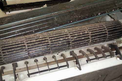 грязь в кондиционере